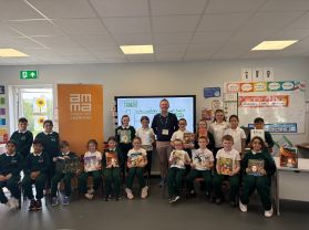 Author Visit from Declan Carville 