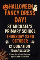 Halloween Dress-Up Day Tomorrow!