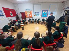 Feel the Beat- African Drumming Workshop!